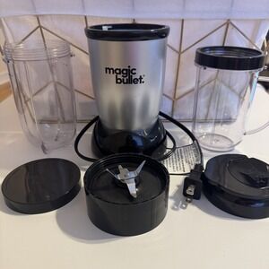 Magic Bullet Food Smoothie Blender with 2 Cups and Lids, Tested and Works